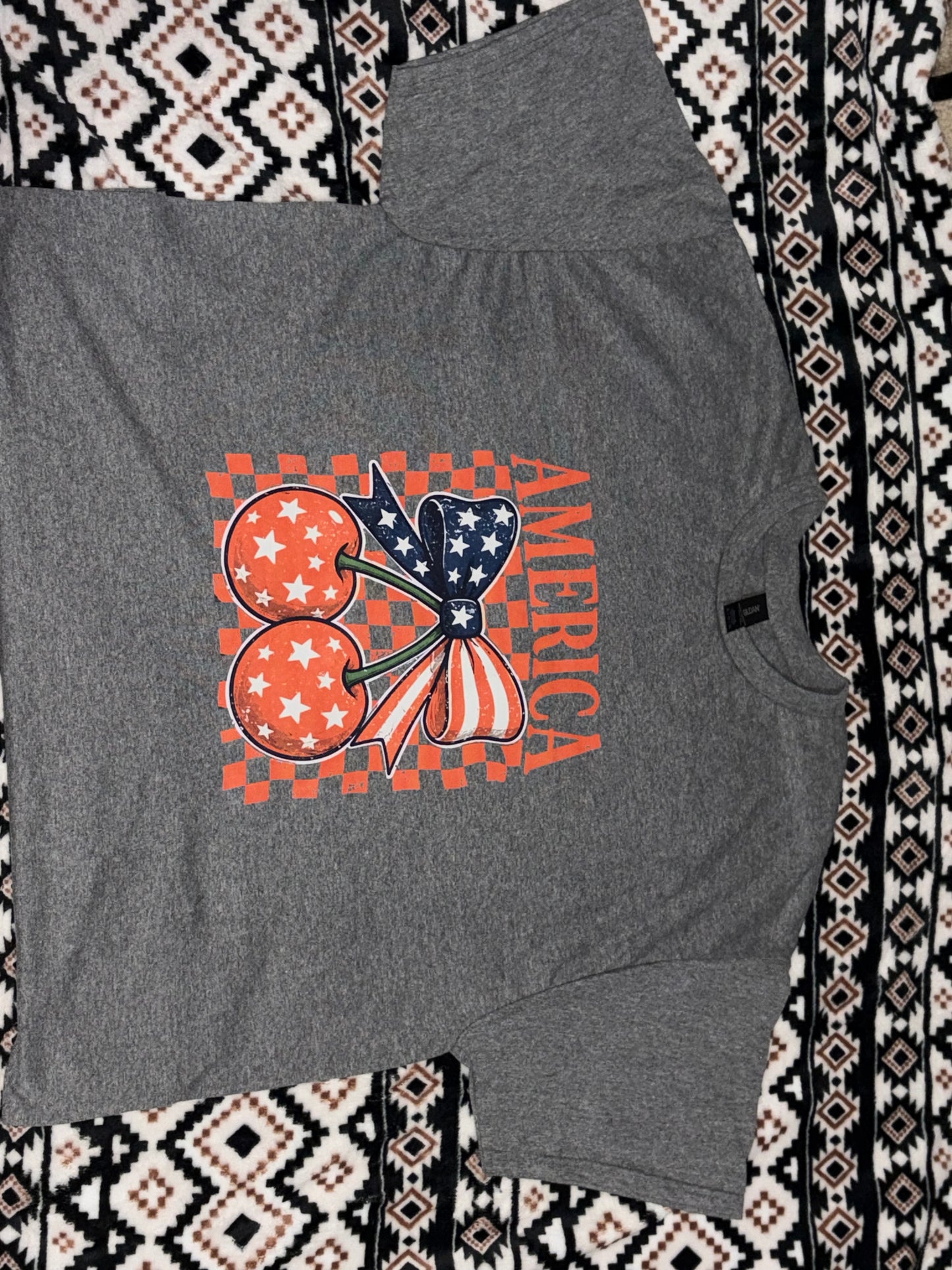 Light grey America t-Shirt