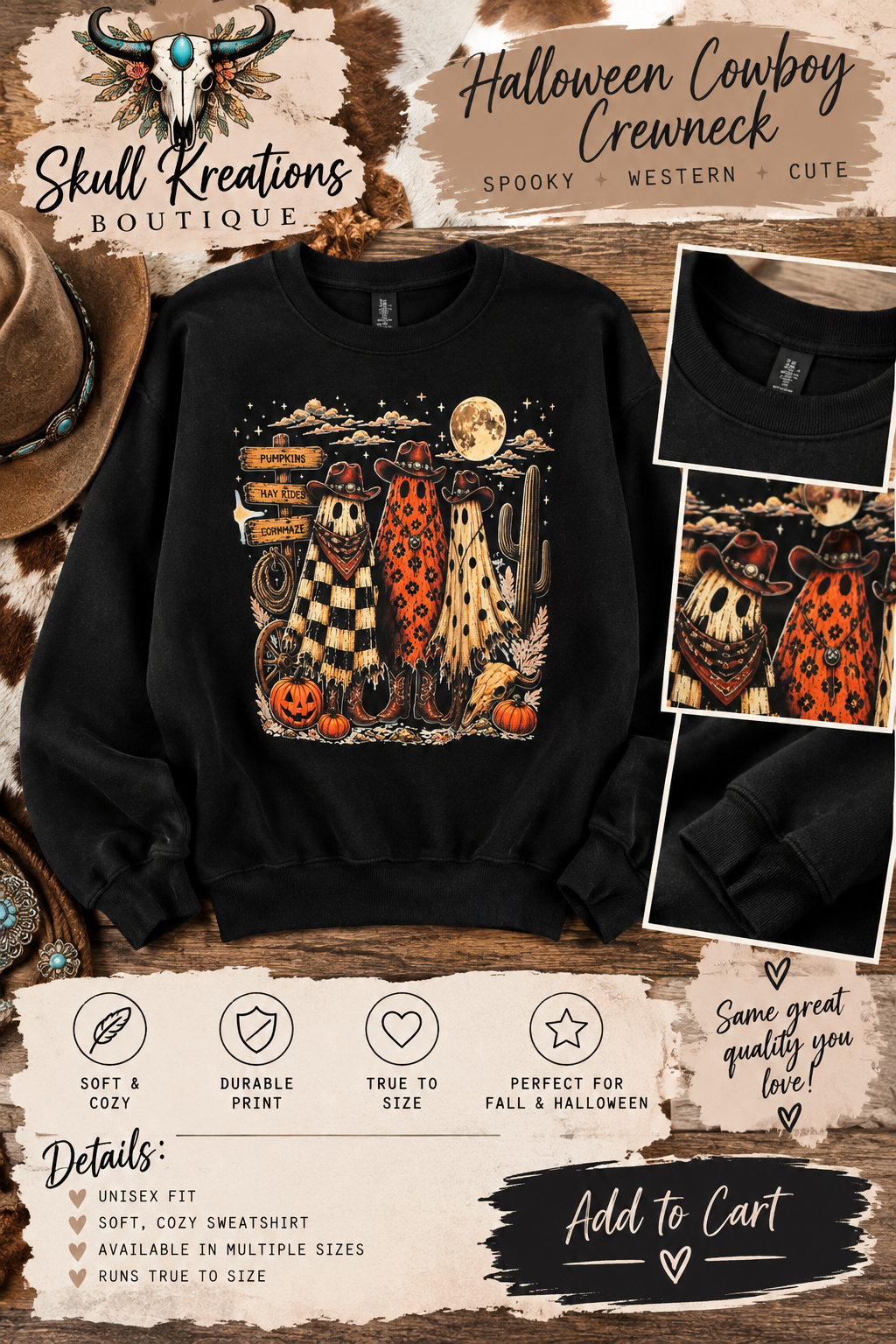 Haunted Hayride Crewneck