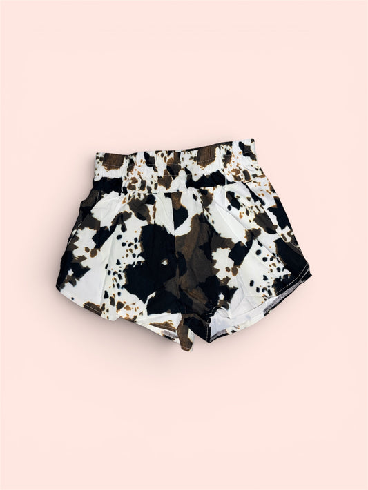 browncow print  shorts